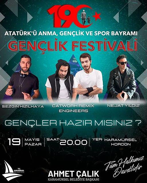 Karamürsel 'de Gençlik Festivali Düzenleniyor