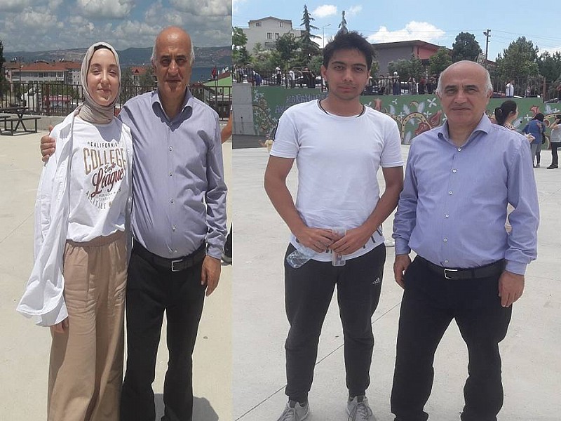 Karamürsel Kaymakamı Osman Aslan Canbaba YKS ye girecek olan öğrencilerle bir araya geldi