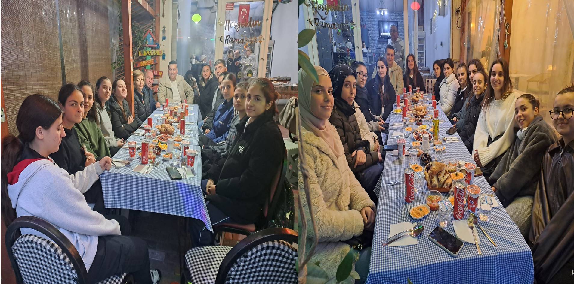 İş İnsanı Yasin Özkaplan, Karamürsel Belediyesi Futbol Akademisi Kadın Takımına İftar Yemeği Verdi