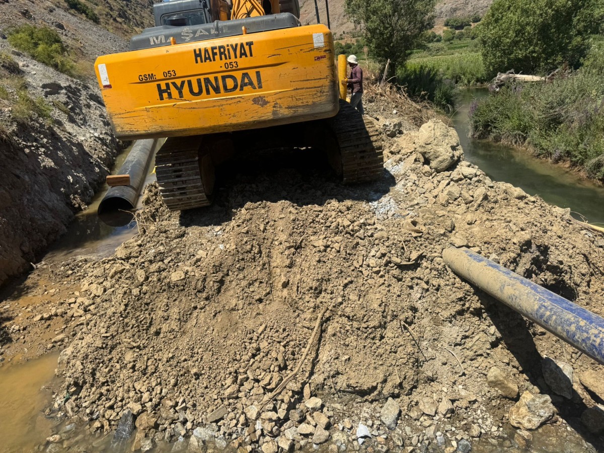 Havşeri İsale Hattı yenileme çalışmaları hız kazandı  - Videolu Haber