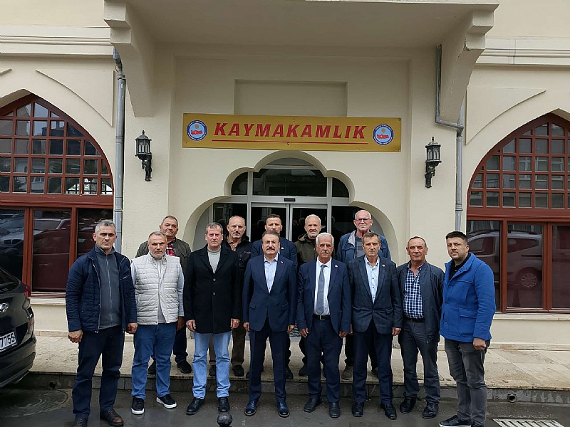 Karamürsel Muhtarlar Derneği Protokol Ziyaretinde