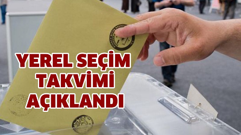 Seçim takvimi Resmi Gazete'de yayınlandı