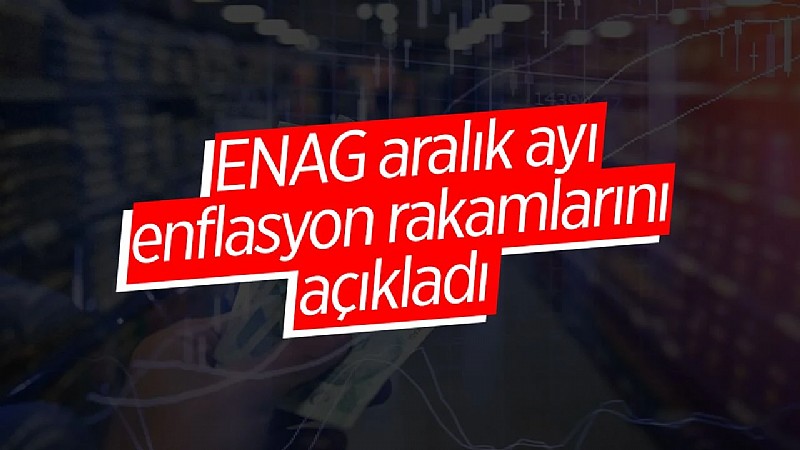 ENAG Aralık 2025 enflasyon rakamlarını açıkladı