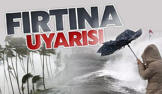 Fırtına uyarısı!	