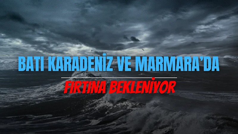  Kocaeli Valiliği uyardı: Fırtına geliyor	