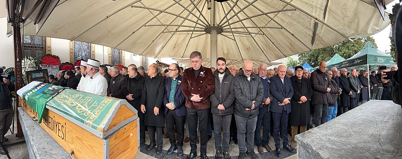 Gazeteci İsmet Çiğit, son yolculuğuna uğurlandı