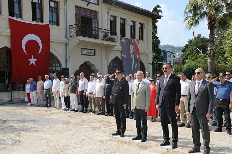 Atatürk’ün Karamürsel’e Gelişinin 91.Yıldönümü Kutlandı