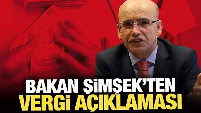Hazine ve Maliye Bakanı Mehmet Şimşek’ten bütçe ve vergi açıklaması: 'Vatandaşların yükünü azalttık'