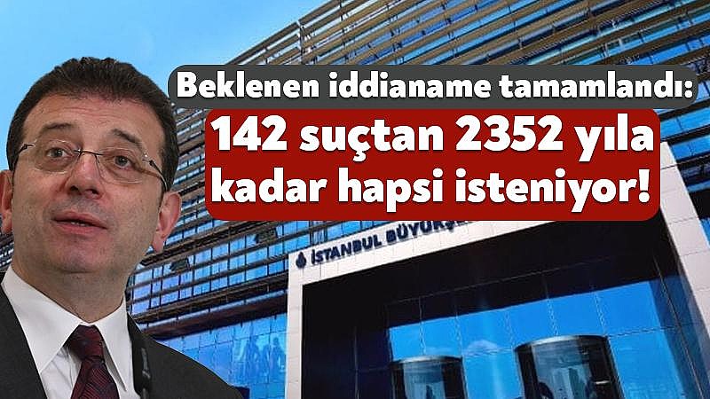 Başsavcı Akın Gürlek aylardır beklenen İBB iddianamesini açıkladı	
