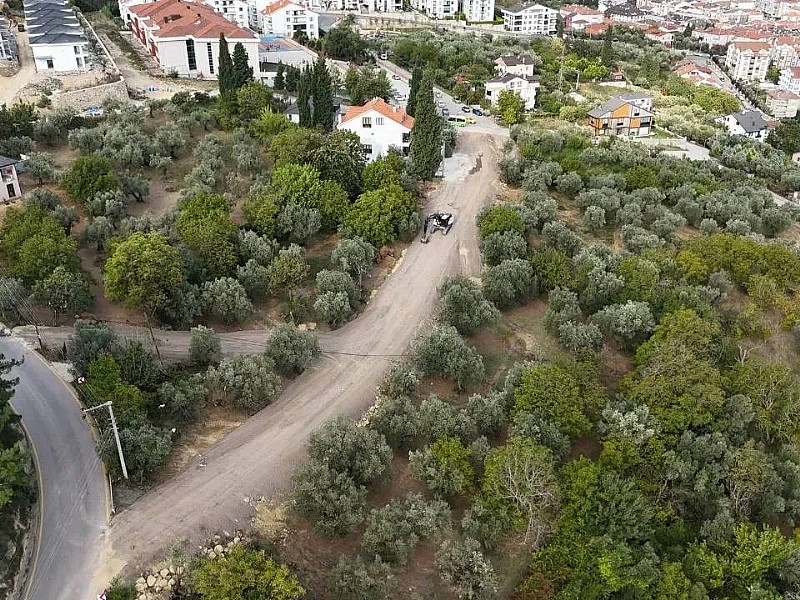 Karamürsel 4 Temmuz Mahallesine yeni yol geliyor