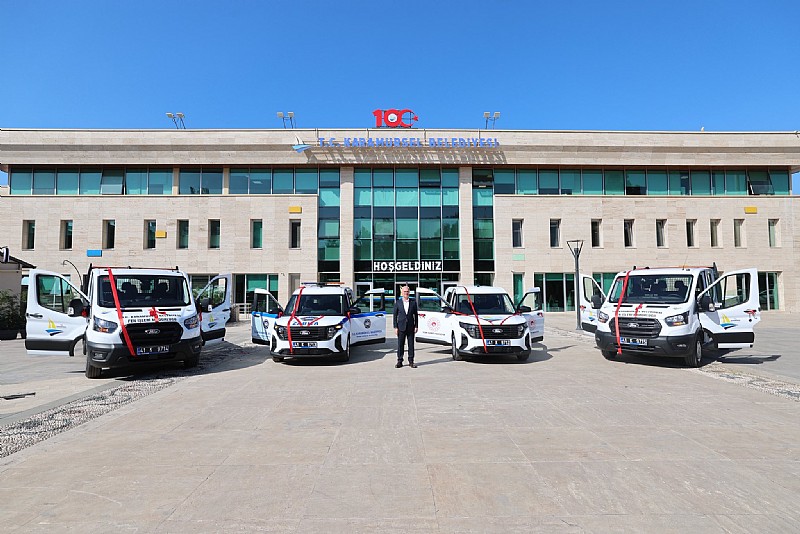 Karamürsel Belediyesi araç filosunu güçlendirdi