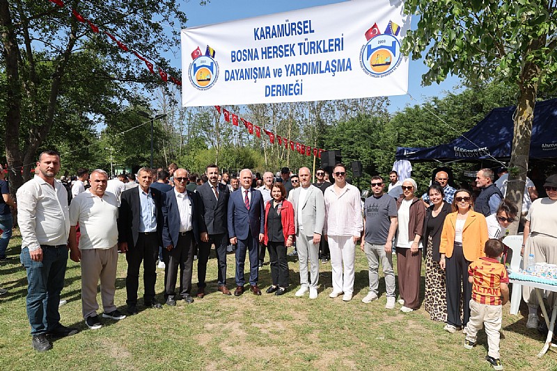 Karamürsel Bosna Hersek Türkleri Yardımlaşma ve Dayanışma Derneği'nin düzenlediği Geleneksel Bahar Şenlikleri	