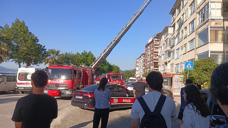 Karamürsel’ de bir ev yangını çıktı