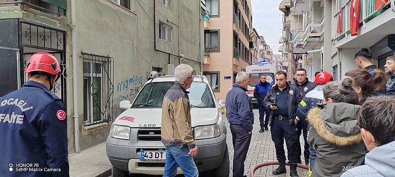 Karamürsel'de Ev Yangını
