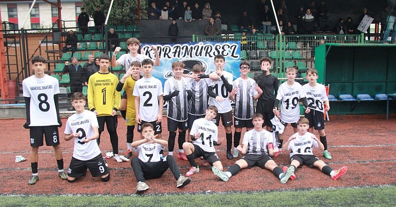 Karamürsel İdmanyurdu U-14’ten çok önemli galibiyet! 	