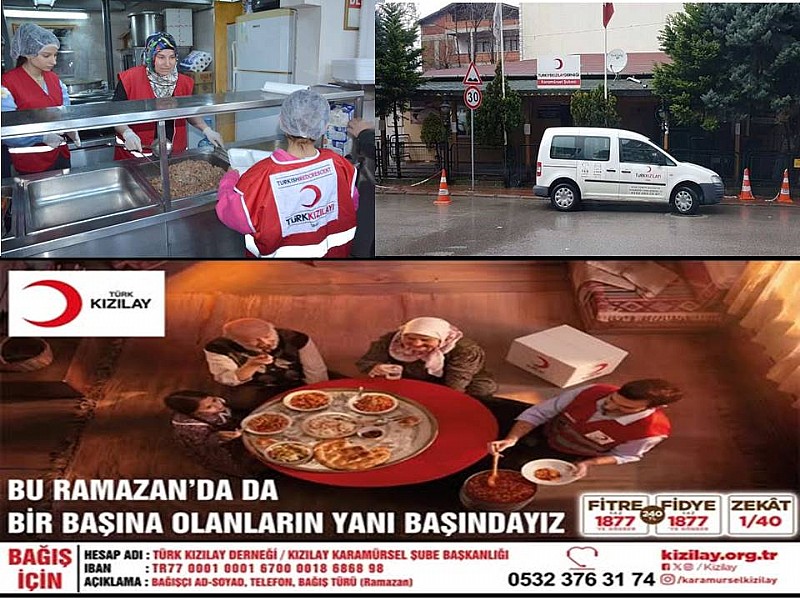 Karamürsel Kızılay Aşevi, Bu Ramazan’da da iftar yemeği veriyor