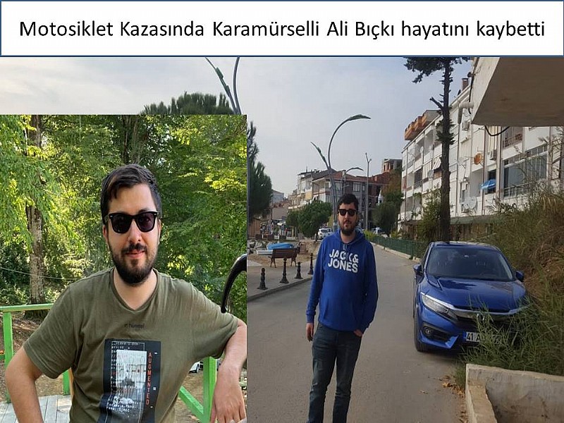 Karamürsel'de ölümlü motosiklet kazası