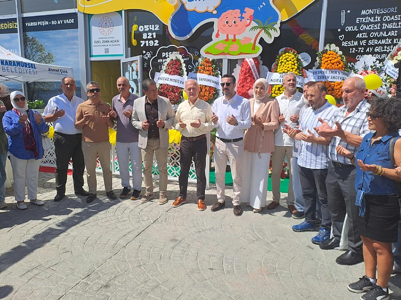 Karamürsel'de Özel Zihin Adası Etkinlik ve Oyun Evi Açıldı	