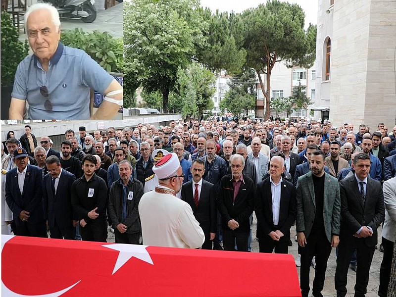 Kıbrıs Gazisi ve Emekli Astsubay Kıdemli Başçavuş Metin Balkır Karamürsel'de son yolculuğuna uğurlandı