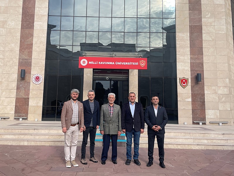 Karamürsel Kızderbent Dayanışma ve Kalkınma Derneğinden Milli Savunma Üniversitesi Rektörüne Ziyaret
