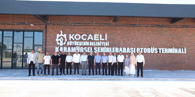 Büyükakın, “Karamürsel’e söz verdik, sadece bugünü değil, yarını da düşünen bir ulaşım yatırımı yaptık”