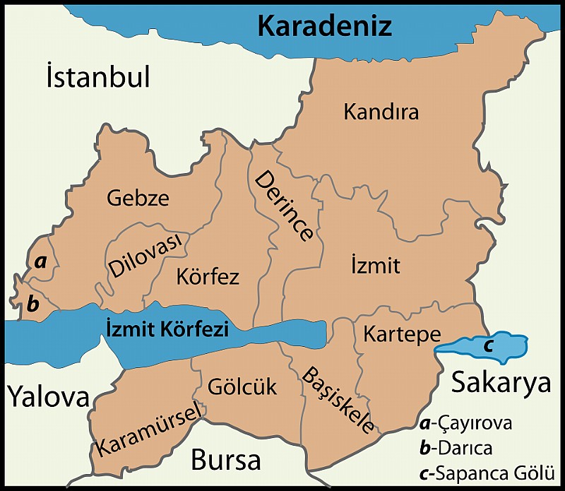 Kocaeli’nin en zengin ve en yoksul ilçeleri belli oldu