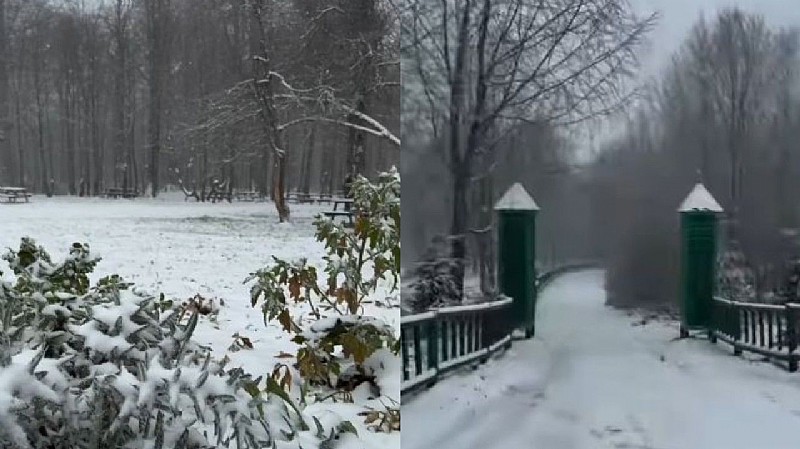 Lapa lapa kar yağdı