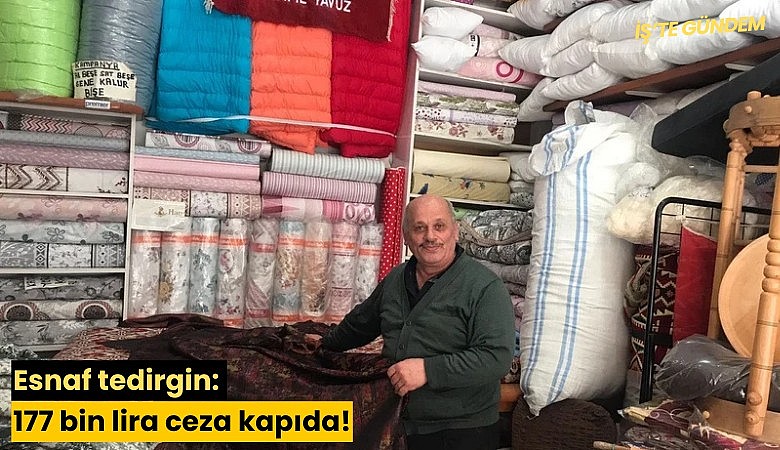 Küçük esnafa 177 bin lira ceza kapıda. Uygulama yarın başlıyor