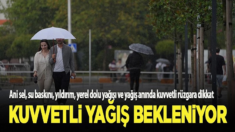 Kocaeli’de Kuvvetli Yağış Bekleniyor