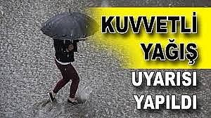 Kocaeli Valiliği'nden Kuvvetli Yağış Uyarısı
