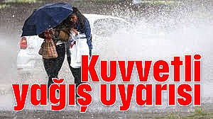 Marmara Bölgesinde Kuvvetli Yağış	