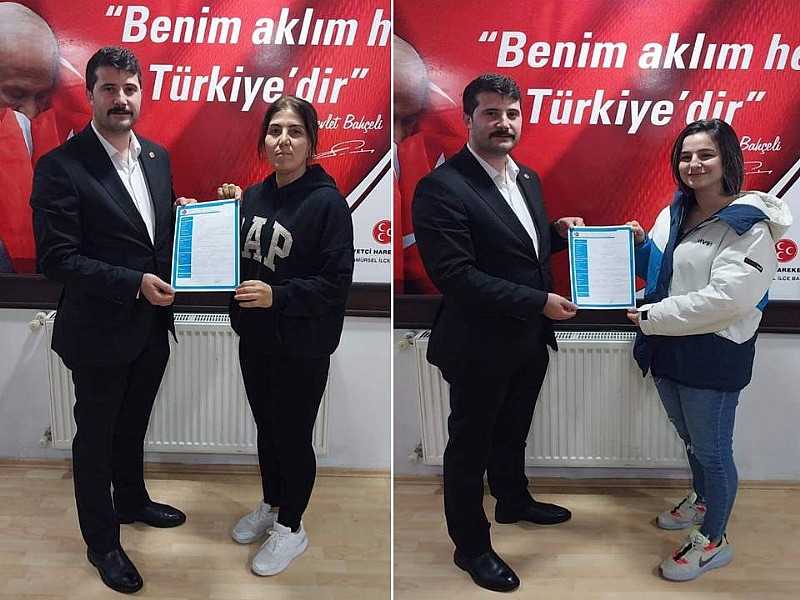MHP Karamürsel Belediye Meclis üyeliğine aday adaylığına 4 kadın başvurdu 