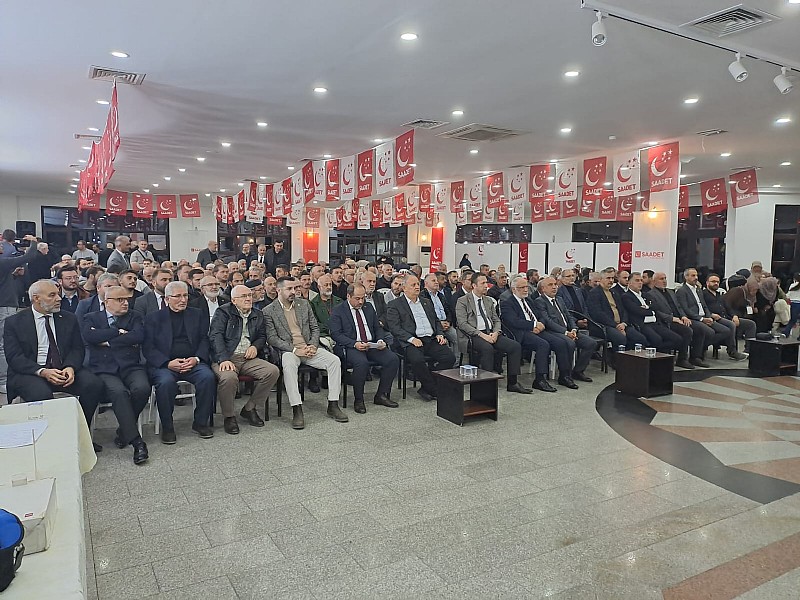 Saadet Partisi Karamürsel 9. Olağan İlçe Kongresini yaptı