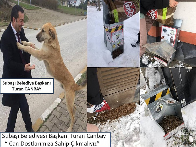 Subaşı Belediyesi Başkanı Turan Canbay “ Can Dostlarımıza Sahip Çıkmalıyız”	