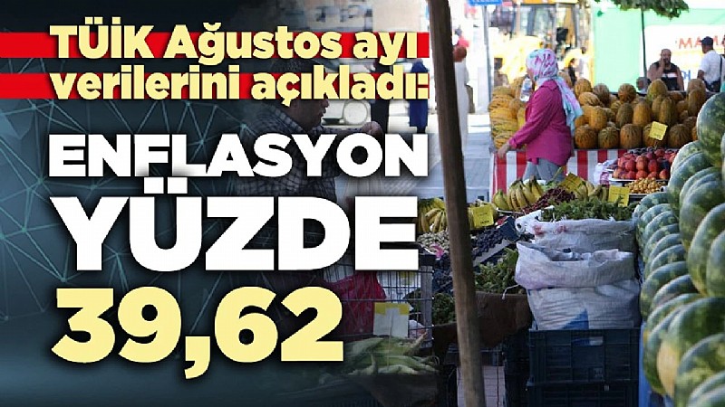 TÜİK, 2025 Yılı Ağustos enflasyon rakamları açıkladı!