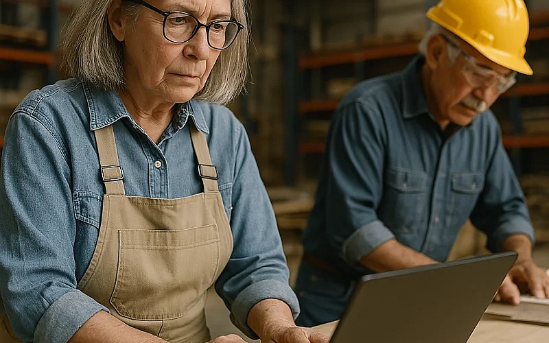 Emekli maaşı ile geçinemeyen 65 ve 75 arasındaki emekliler, iş arıyor	