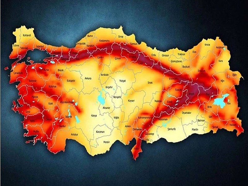 Türkiye'de 7 Büyüklüğünde Deprem Beklenen Iller Açıklandı - Karamürsel ...