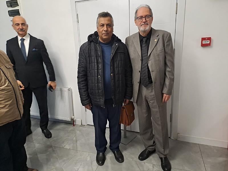 Uluslararası Gazeteciler Cemiyeti, Gazeteci Metin Karan'ın Meslekte 50'nci Yıl Onuru Törenine Katıldı