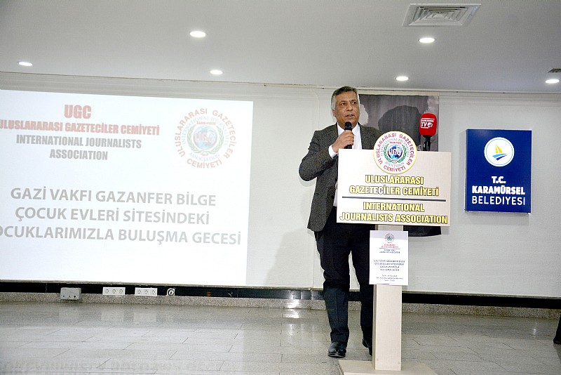 Uluslararası Gazeteciler Cemiyeti, Gazi Vakfı Gazanfer Bilge Çocuk Evleri Sitesindeki çocuklarımız ile buluştu