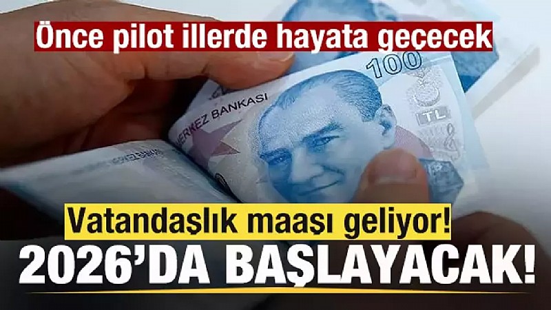 Asgari ücretin altında geliri olan aileye maaş bağlanacak. Vatandaşlık maaşı nedir?