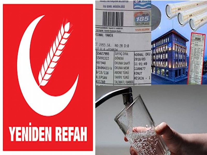 Yeniden Refah Partisi Karamürsel’den İSU Hakkında Basın Açıklaması