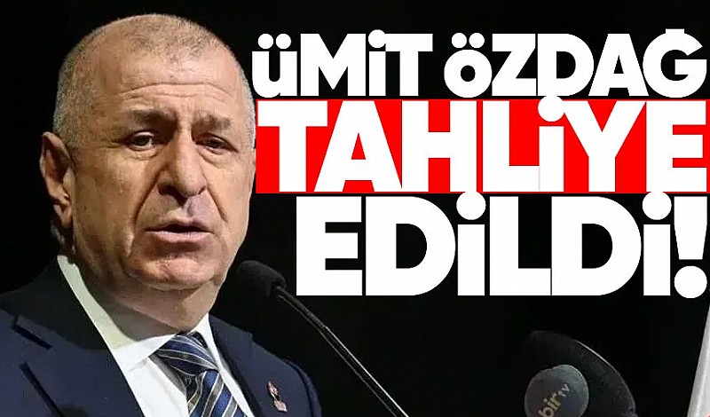 149 gündür tutuklu Zafer Partisi Genel Başkanı Ümit Özdağ için tahliye kararı
